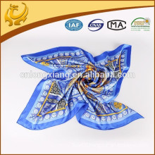 advanced product technology fashionable twill silk scarves 90*90cm